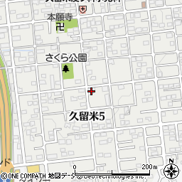 中国四川料理栄来本店周辺の地図