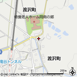 新潟県長岡市渡沢町1984周辺の地図