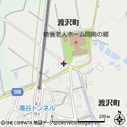 新潟県長岡市渡沢町489周辺の地図