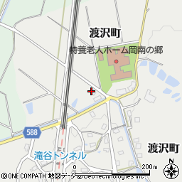 新潟県長岡市渡沢町488周辺の地図