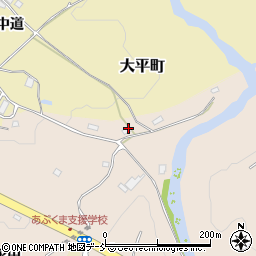 福島県郡山市中田町赤沼下永田98周辺の地図