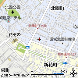 新潟県柏崎市北園町3周辺の地図