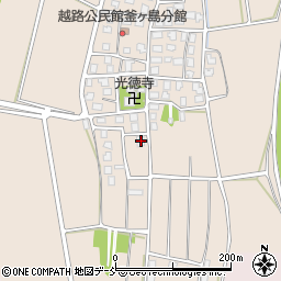 新潟県長岡市釜ケ島53周辺の地図