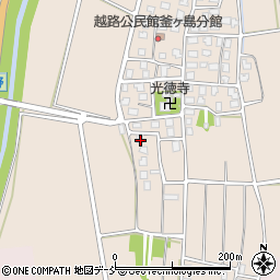 新潟県長岡市釜ケ島47周辺の地図