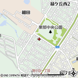 松尾理容室周辺の地図