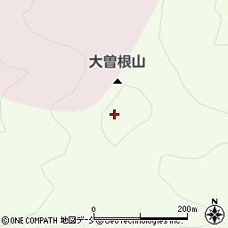 大曽根山周辺の地図