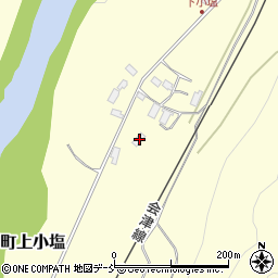 福島県会津若松市大戸町上小塩180-3周辺の地図
