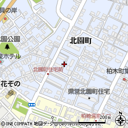 新潟県柏崎市北園町5周辺の地図
