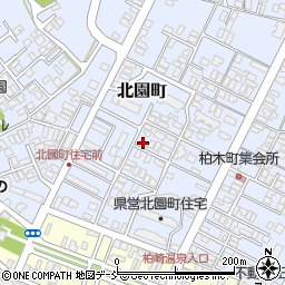 新潟県柏崎市北園町7-5周辺の地図