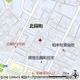 新潟県柏崎市北園町7周辺の地図