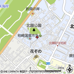 新潟県柏崎市北園町20-45周辺の地図