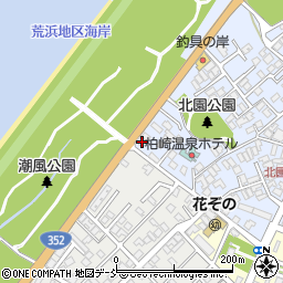 新潟県柏崎市北園町20-65周辺の地図