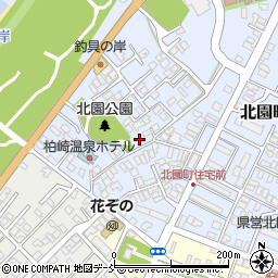 新潟県柏崎市北園町20-41周辺の地図