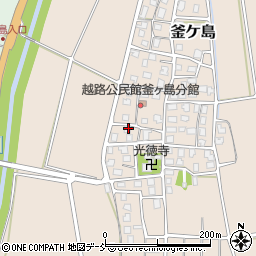 新潟県長岡市釜ケ島281周辺の地図