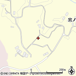 福島県郡山市中田町黒木周辺の地図