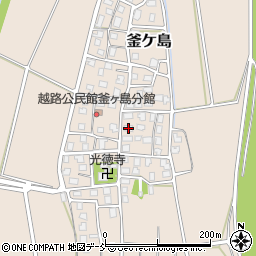 新潟県長岡市釜ケ島269周辺の地図