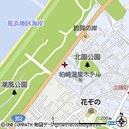 新潟県柏崎市北園町20-75周辺の地図