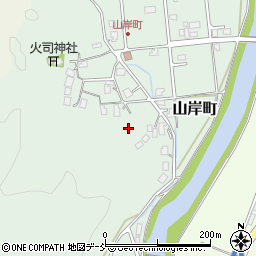 石川県輪島市山岸町周辺の地図