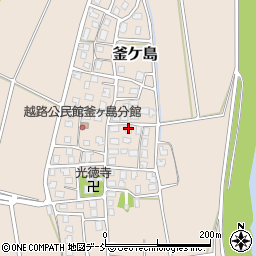 新潟県長岡市釜ケ島267周辺の地図