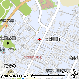 新潟県柏崎市北園町20-23周辺の地図