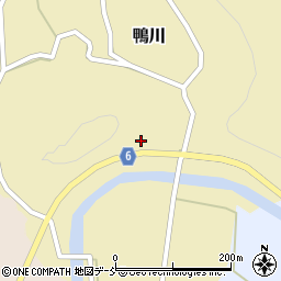 石川県鳳珠郡能登町鴨川ミ2周辺の地図