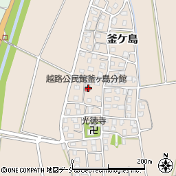 新潟県長岡市釜ケ島292周辺の地図