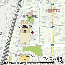 小原田ハイツ１号館周辺の地図