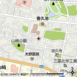 郡山養護学校教員住宅周辺の地図