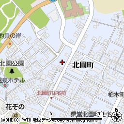 新潟県柏崎市北園町20-22周辺の地図