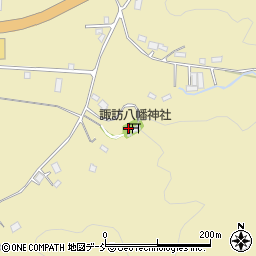 石川県輪島市杉平町杉本谷内周辺の地図