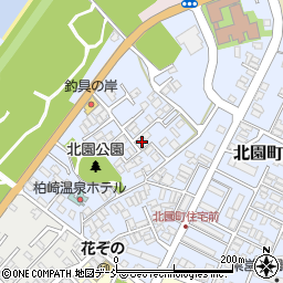 新潟県柏崎市北園町20周辺の地図