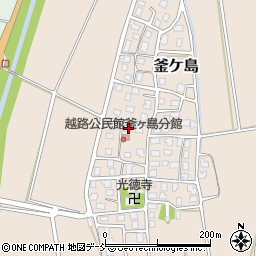 新潟県長岡市釜ケ島301周辺の地図