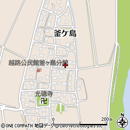 新潟県長岡市釜ケ島312周辺の地図