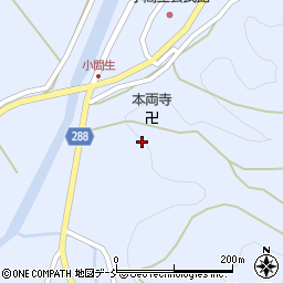 石川県鳳珠郡能登町小間生ル周辺の地図