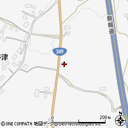 福島県田村市船引町門沢（五升車）周辺の地図