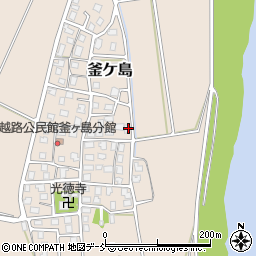 新潟県長岡市釜ケ島316周辺の地図