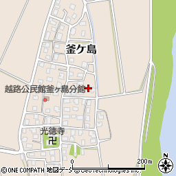 新潟県長岡市釜ケ島314周辺の地図