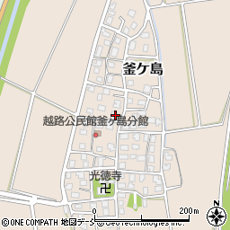 新潟県長岡市釜ケ島331周辺の地図