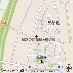 新潟県長岡市釜ケ島344周辺の地図