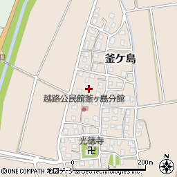 新潟県長岡市釜ケ島336周辺の地図