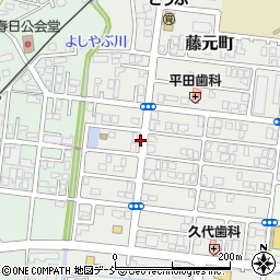 新潟県柏崎市藤元町周辺の地図