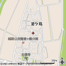 新潟県長岡市釜ケ島266周辺の地図