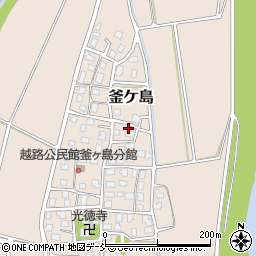 新潟県長岡市釜ケ島265周辺の地図