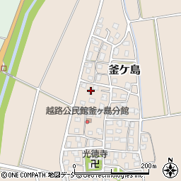 新潟県長岡市釜ケ島333周辺の地図