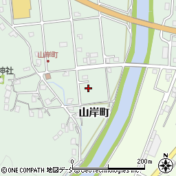 石川県輪島市山岸町と周辺の地図