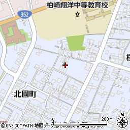 新潟県柏崎市北園町15周辺の地図