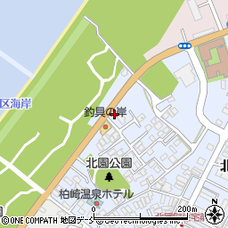 新潟県柏崎市北園町20-90周辺の地図