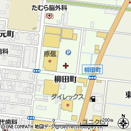 新潟県柏崎市柳田町周辺の地図