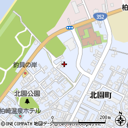 新潟県柏崎市北園町21-6周辺の地図