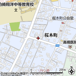 新潟県柏崎市桜木町17-3周辺の地図